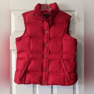 SOLD ELSEWHERE Lands End - Small - Red Puffer Vest